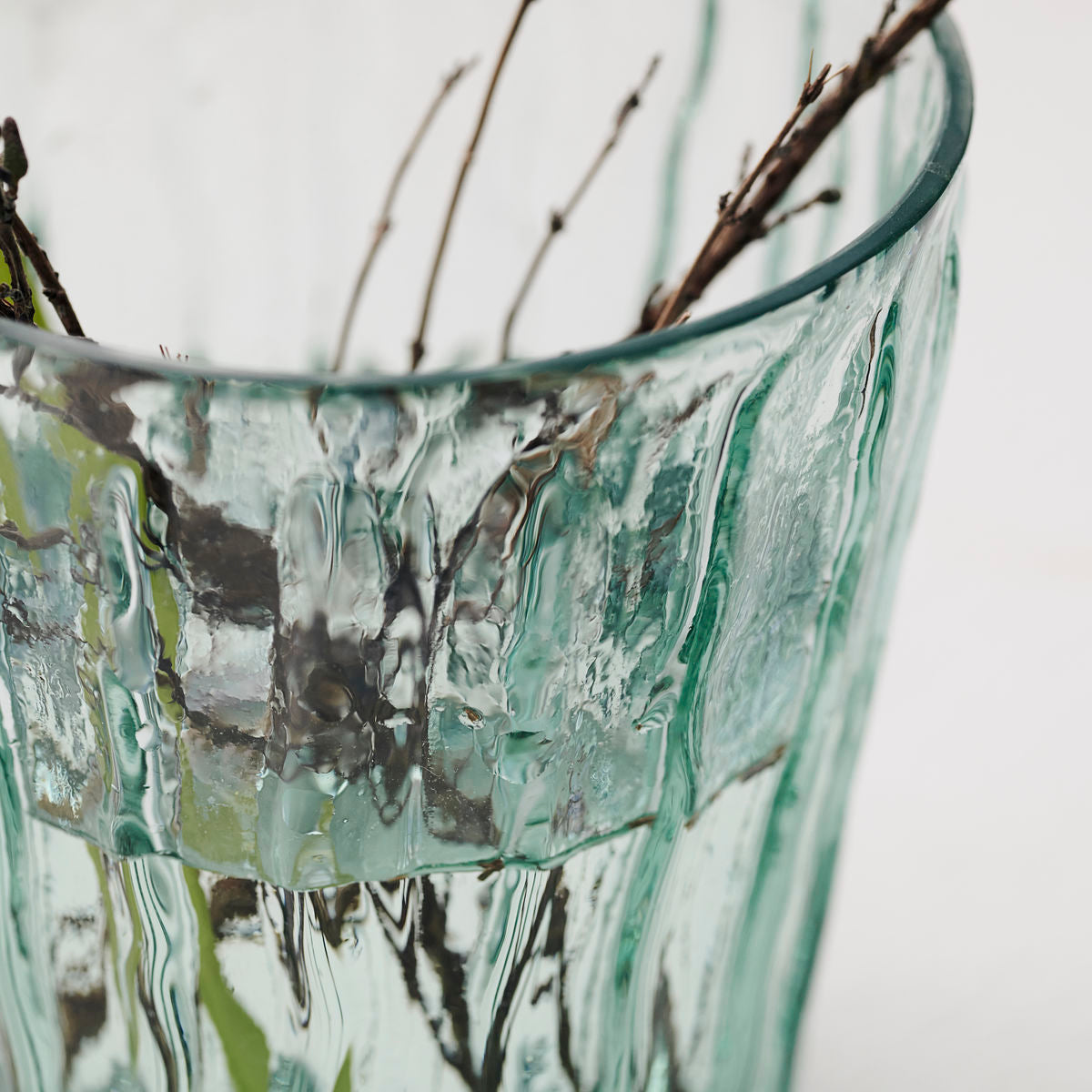 Teelichthalter, Tinka, Hellblau, h: 7.5 cm, Ø 7 cm