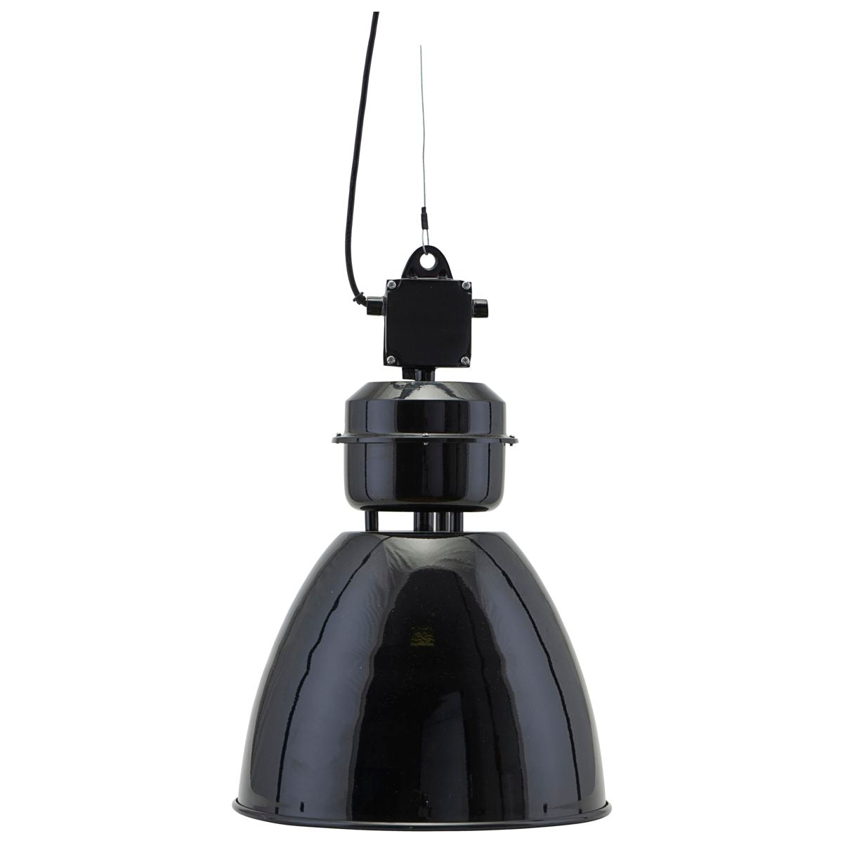 Lampe, HDVolumen, Schwarz h: 52 cm, dia: 35 cm