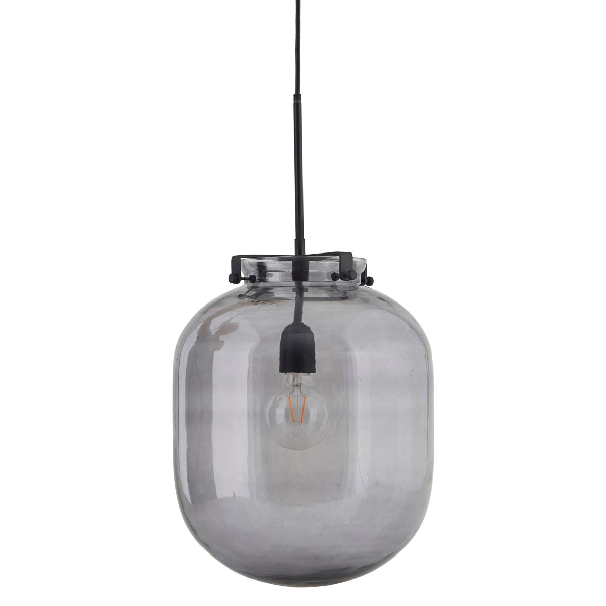 Lampe, HDBall, Grau h: 35 cm, dia: 30 cm