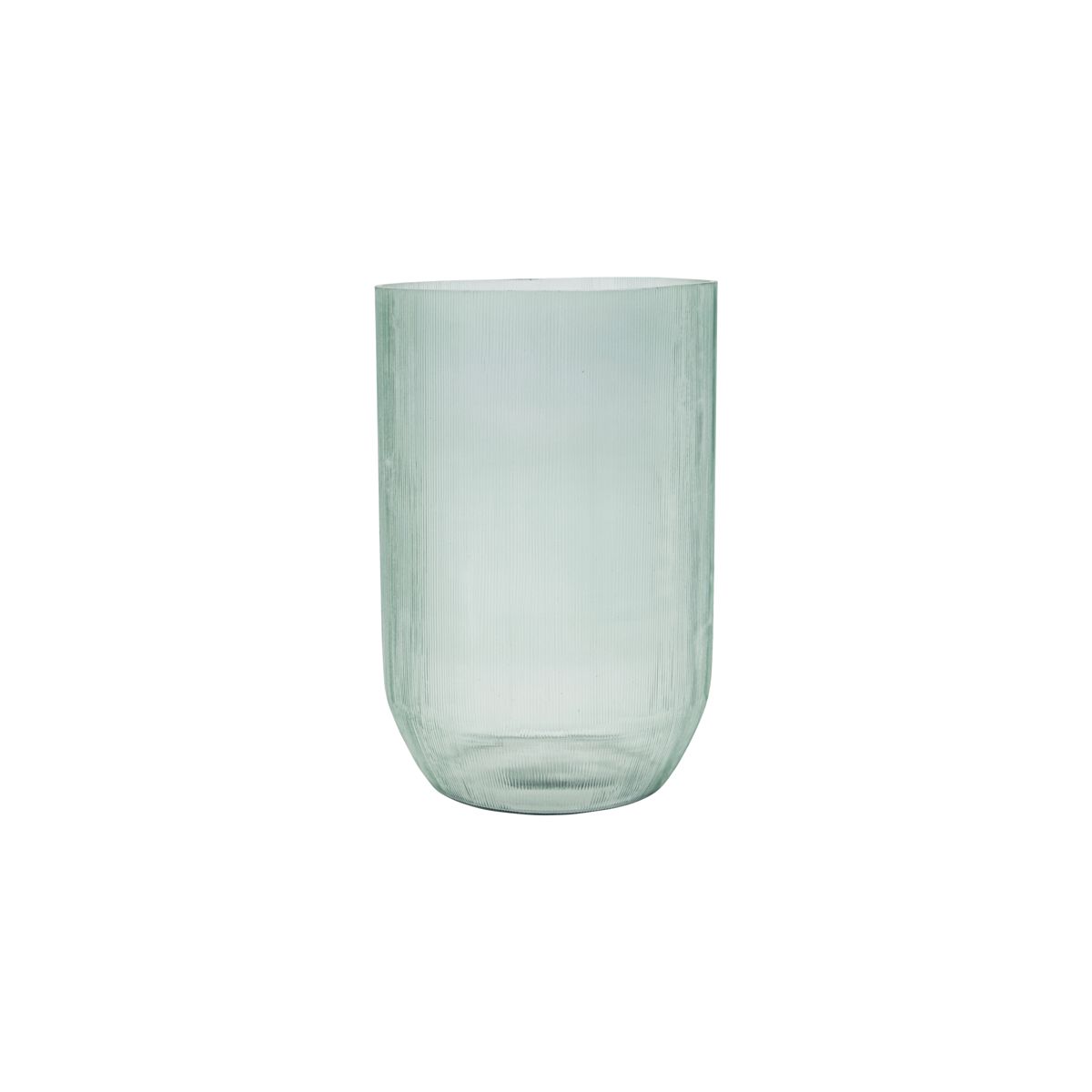 Vase, HDAmka, Hellblau h: 21.5 cm, dia: 14.75 cm