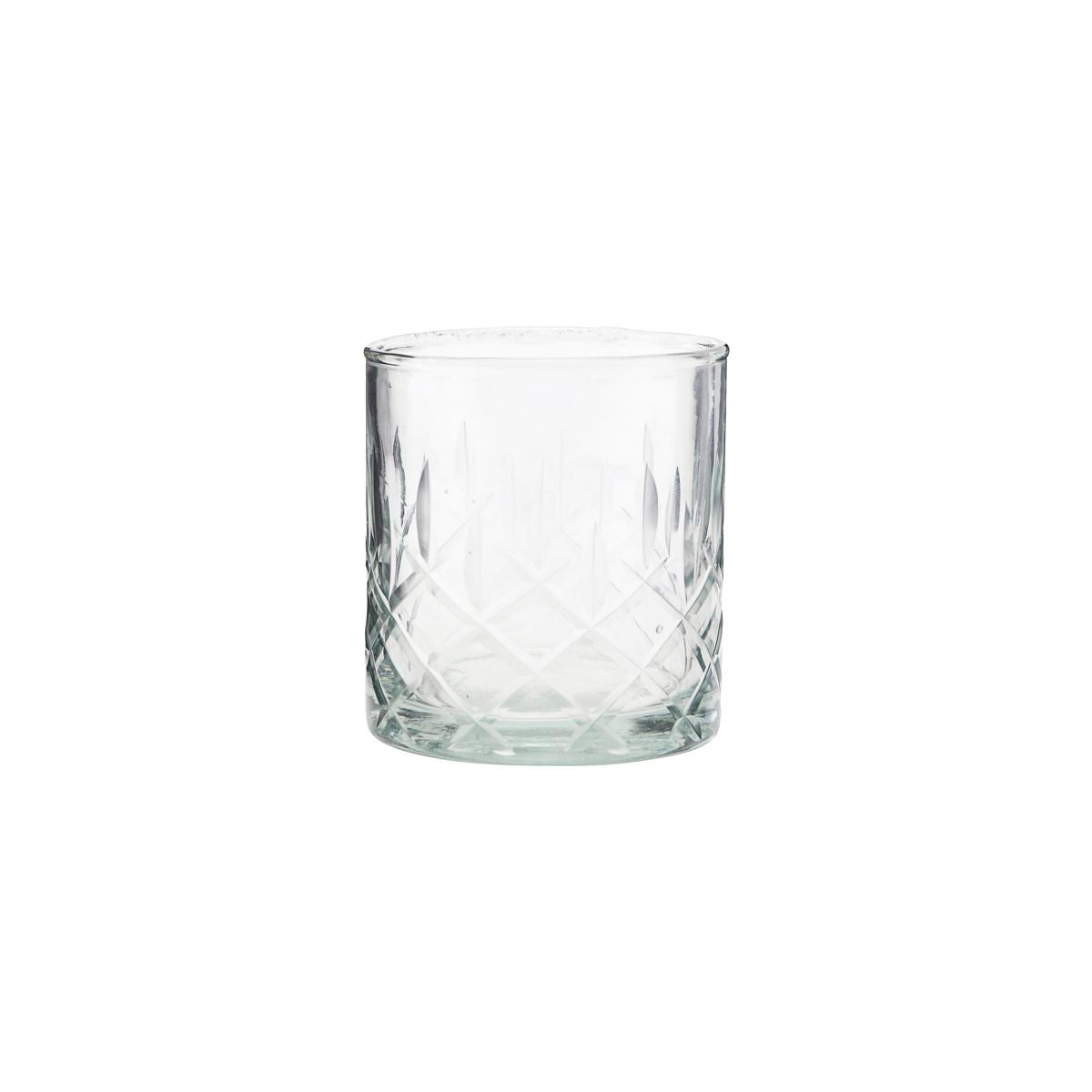 Whiskyglas, HDVintage, Klar h: 9 cm, dia: 8 cm