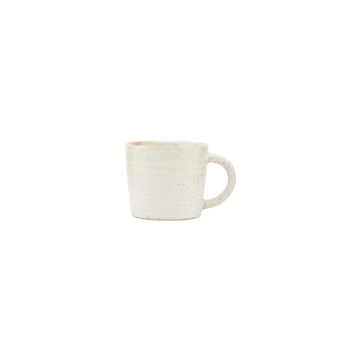 Tasse, HDPion, Grau/ weiß h: 5.5 cm, dia: 6 cm