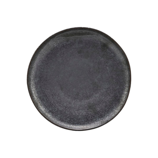 Plate, Pion, black/brown h: 3 cm, Ø 21.5 cm