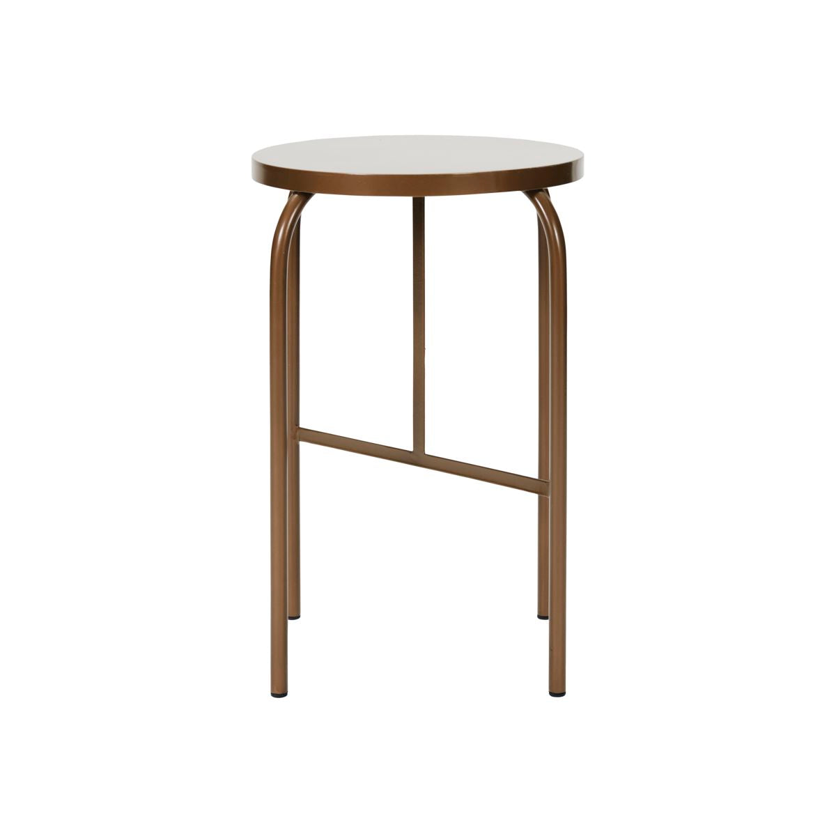 Hocker, HDShaker, Goldbraun h: 50.5 cm, dia: 32 cm