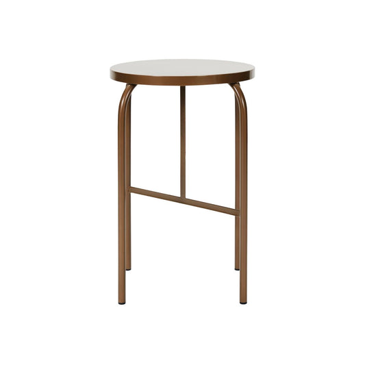 Hocker, HDShaker, Goldbraun h: 50.5 cm, dia: 32 cm