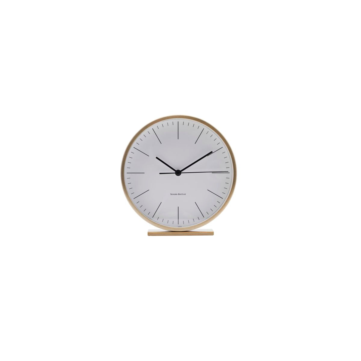 Alarm clock, Le, gold t: 2.50 cm, Ø 9.20 cm