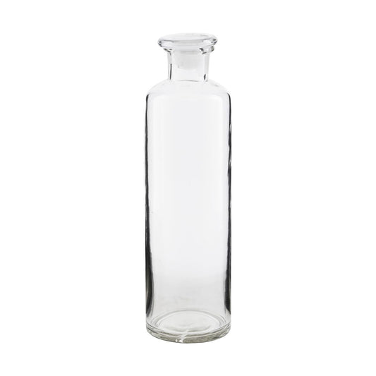 Flasche mit Deckel, HDFarma, Klar h: 32 cm, dia: 9 cm