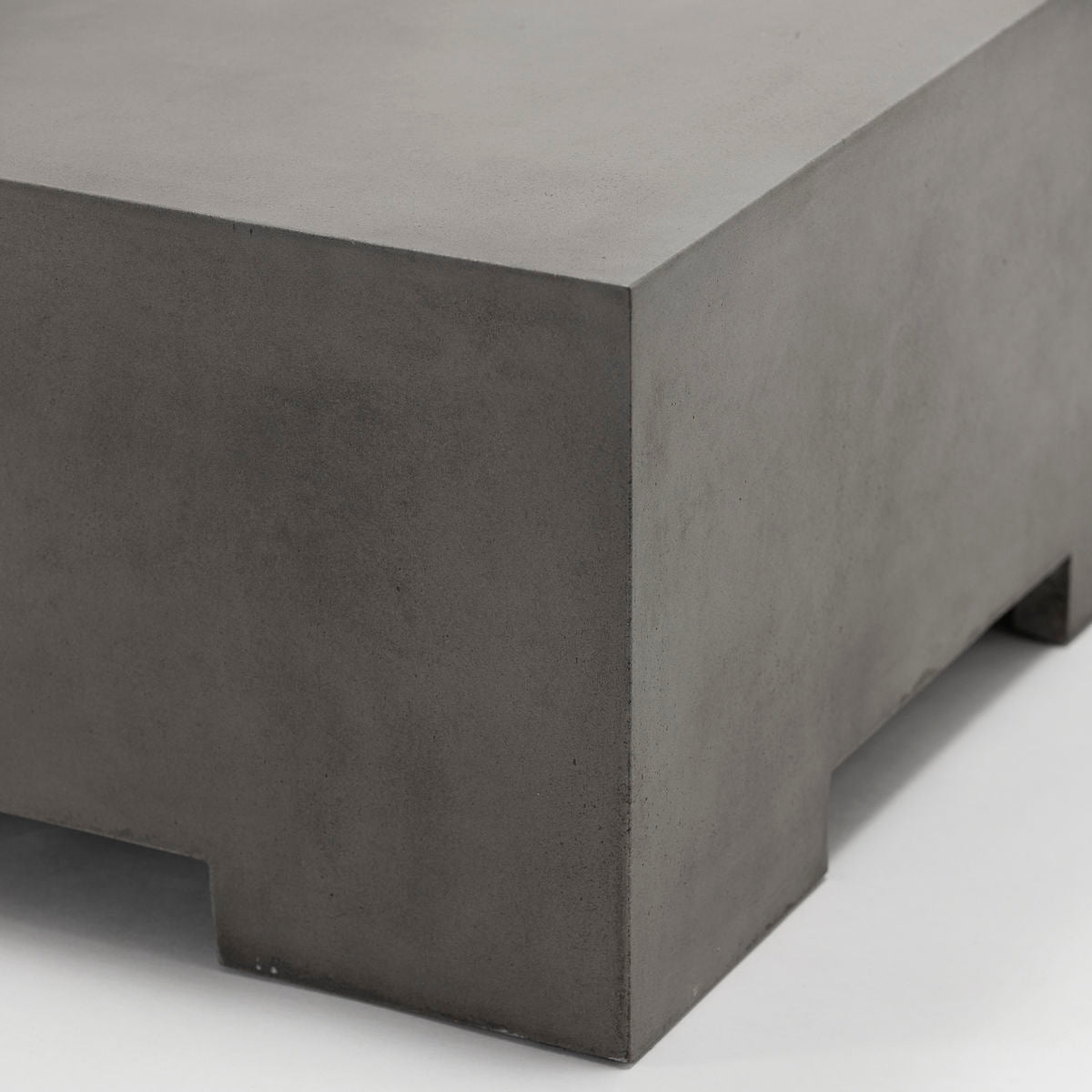 Tisch, HDCrete, Grau l: 82 cm, w: 82 cm, h: 35 cm