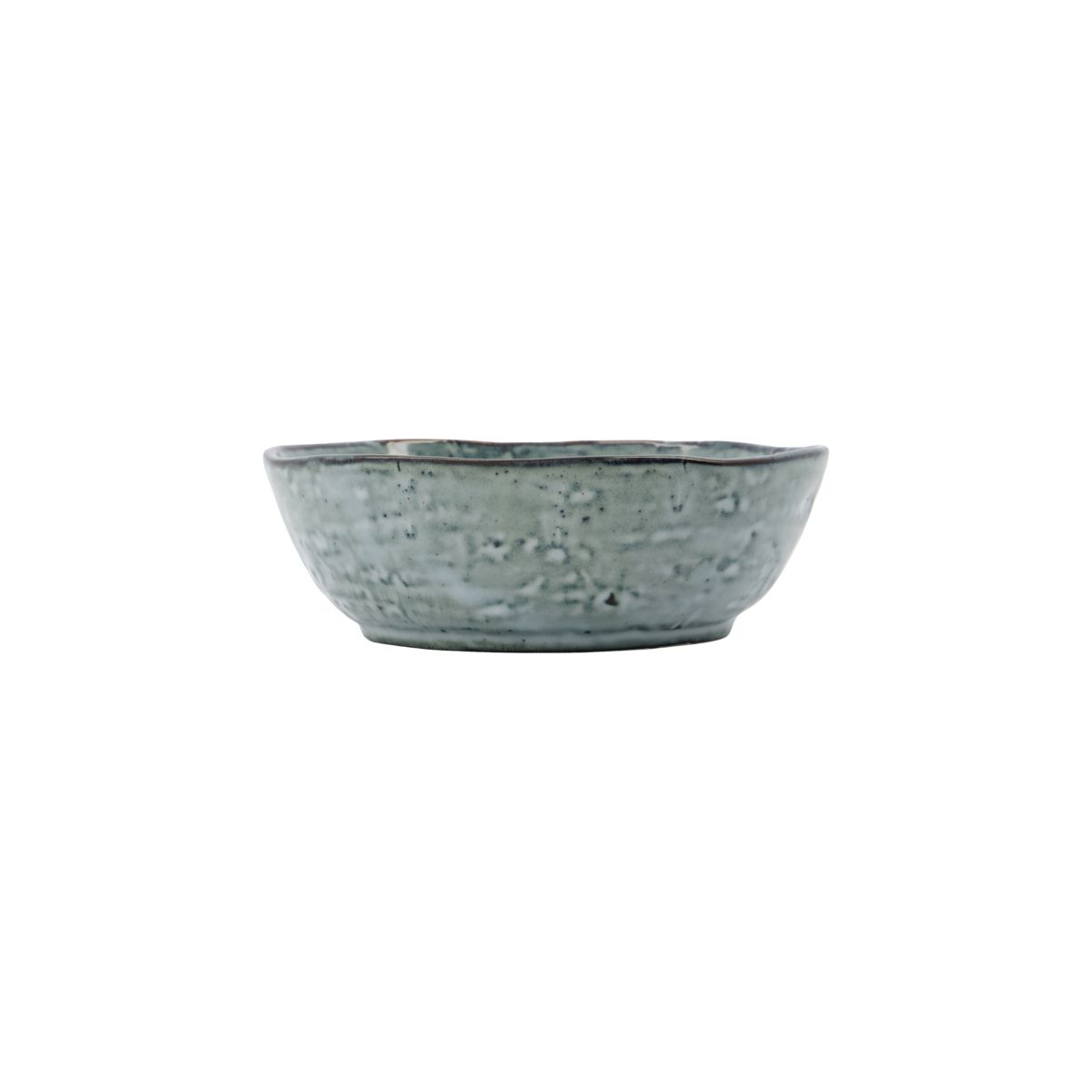 Bowl, Rustic, grey/blue h: 4.5 cm, Ø 14 cm